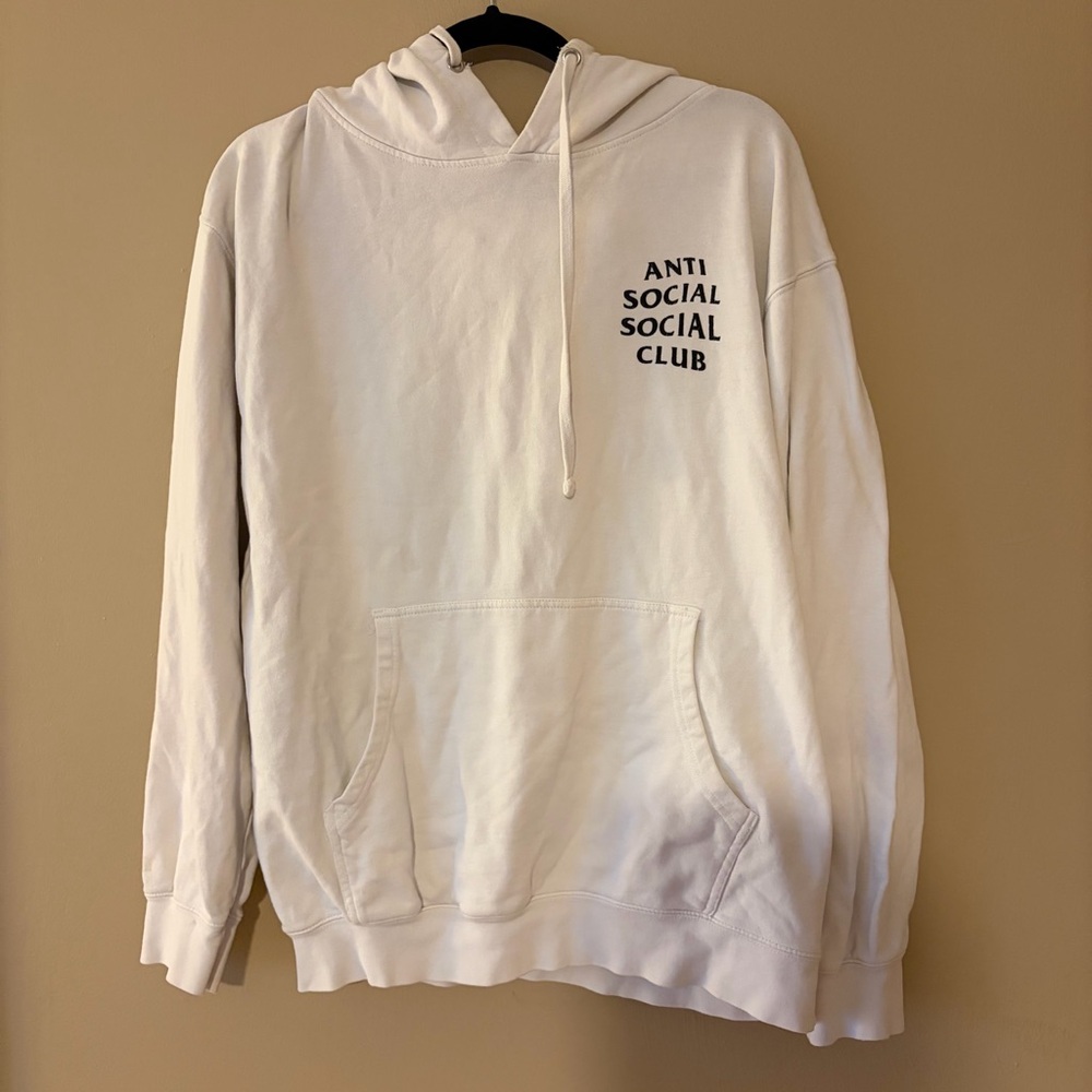 Anti Social Social Club White Hoodie